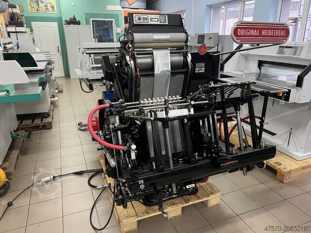 Машина для горячего тиснения Heidelberg GT 32×46 Hot Stamping Machine