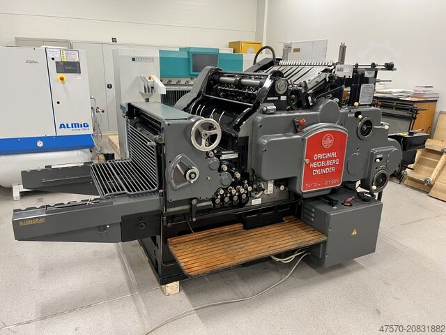 фальцевальная машина Heidelberg Cylinder S 54×72 Automatic Die-Cutting Machine
