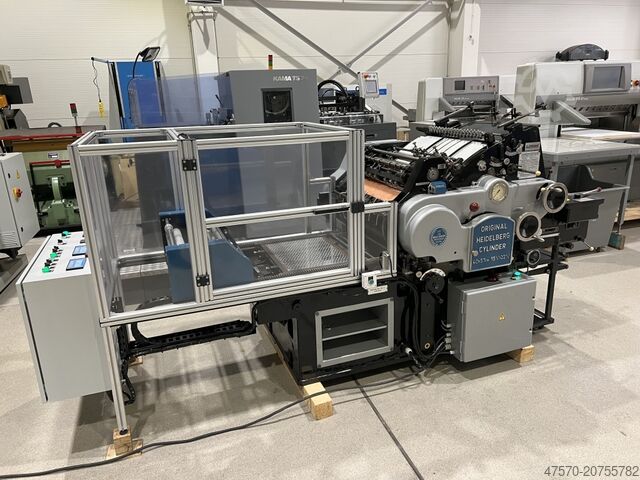 Машина для горячего тиснения Heidelberg Cylinder KSB 40×57 Hot Stamping machine