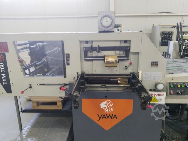 Машина для резки бумаги Yawa TYM 780 Die cutting Hot Foil