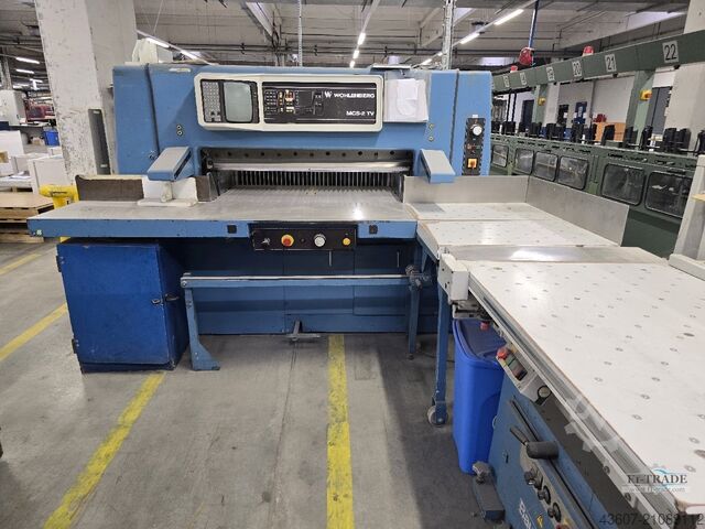 Резательная машина Wohlenberg WP 115 MCS-2 TV