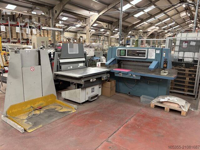 бумагорезательная машина Wohlenberg 115 MCS-3 TV Guillotine