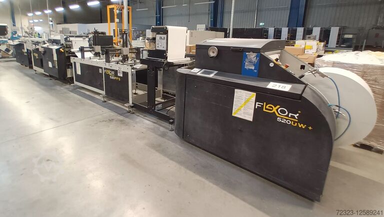 бумагорезательная машина EMIS Flexor Roll to Cut sheet line