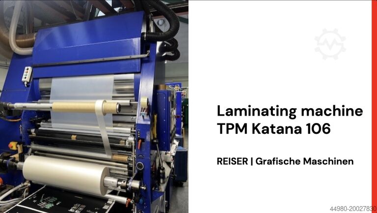 Ламинирующая машина TPM Katana 106 Laminiermaschine