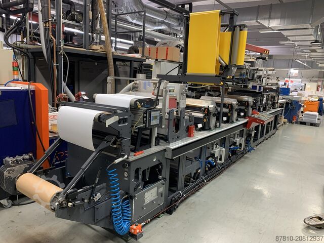 Рулонная машина для печати этикеток Gallus EM510