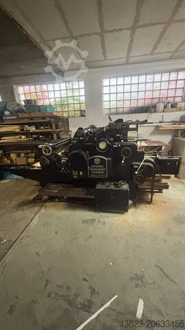 Letterpress Heidelberg Cylinder SBB 56x82