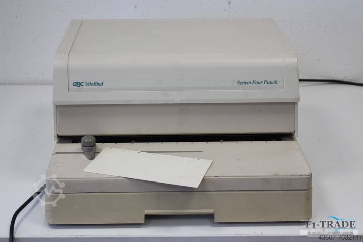 Пушечная машина для кошельков GBC Velo Bind