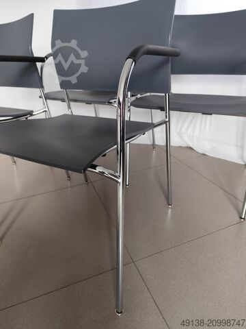 Офисные стулья, объектные и банкетные стулья THONET S 360 F - DELPHIN DESIGN