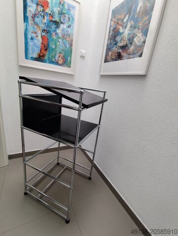 USM HALLER стол, трибуна для выступлений и стеллаж USM Haller Pult Stehtisch Regal