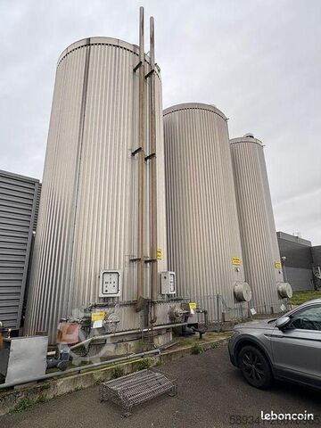 Изолированные резервуары из нержавеющей стали – 60 м³ (304L и 316L)  