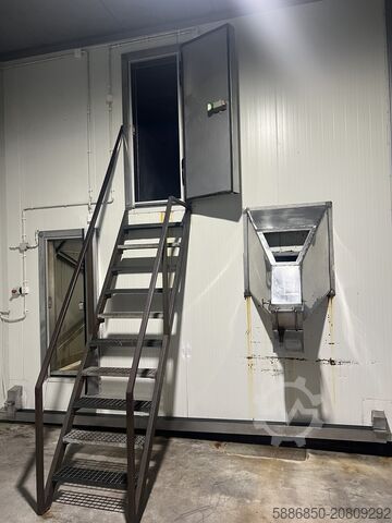 Морозильный туннель + компрессоры + охладители  