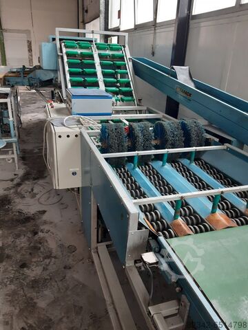 Машина для производства мешков для переноски Сетка для обрезания Äp STRAPACK  mit Netzklipper  Äpfel und Kar Type  EW 20