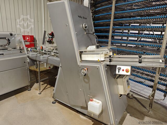 Линия для нарезки и упаковки хлеба HOBA HBS, HTA15S, HSA2