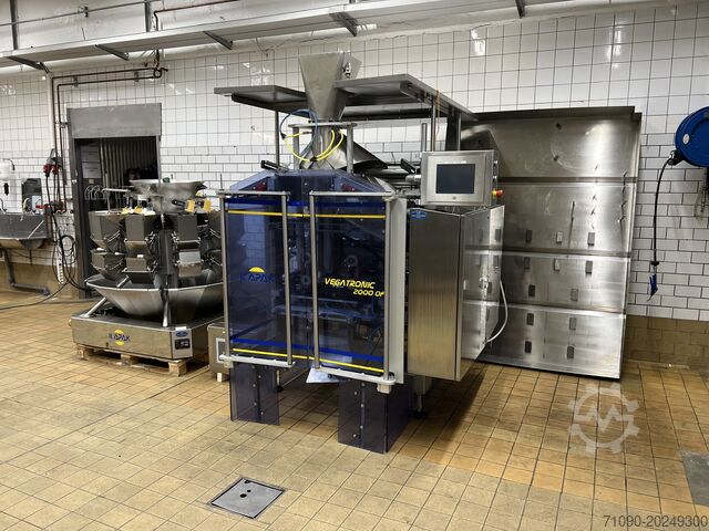 Многоголовочный весовой дозатор + вертикальная упаковочная машина Ilapak WA 10/50