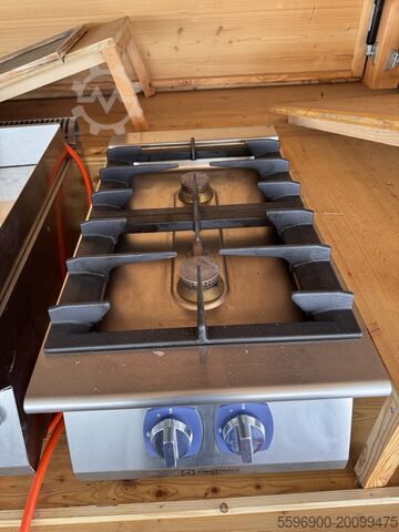Настольная газовая плита с 2 конфорками Electrolux Gas Tischherd mit 2 Flammen