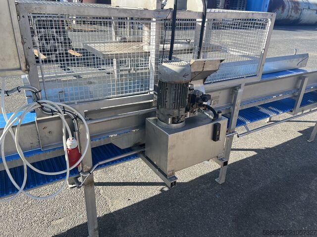 Конвейер с прижимным прессом  