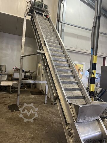 Подающий транспортер с кислотостойкой лентой  