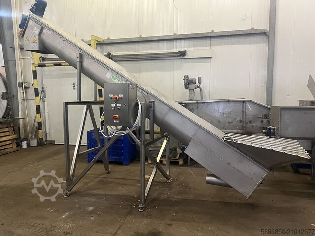 Шнековый подающий механизм из нержавеющей стали  