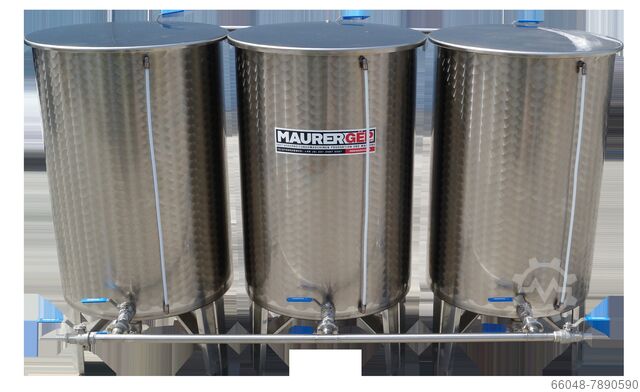 БЛОК НАКОПИТЕЛЬНАЯ НЕРЖАВЕЮЩАЯ ЁМКОСТЬ Maurer Gép 3X200L