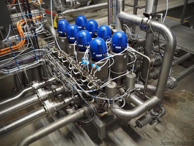 Коллектор с клапанами и регуляторами Alfa Laval 