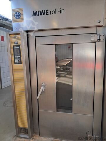 Пекарная ротационная печь с тележкой Miwe ROLL IN 6080