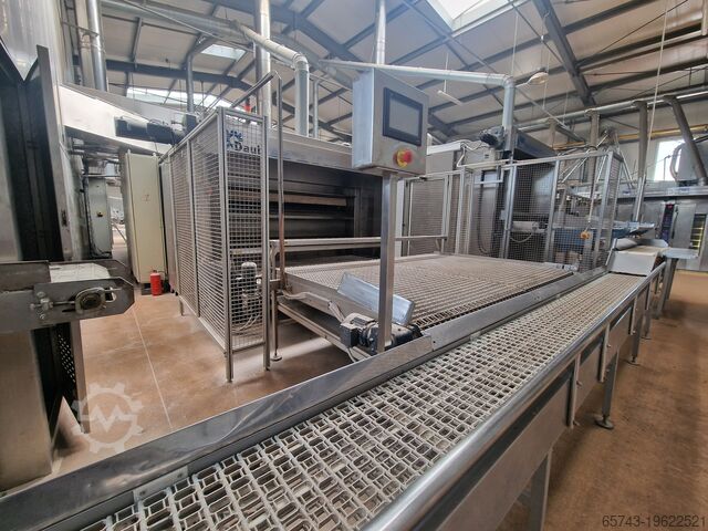 Туннельная термомасляная печь 40 м² Daub 