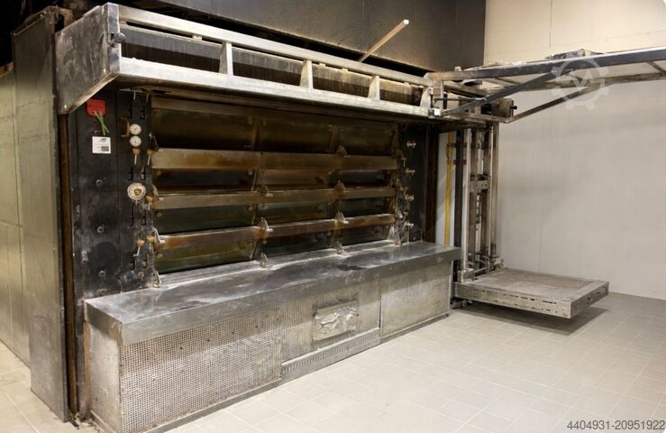 Дровяная и газовая ярусная печь с 12 горелками Bongard Bongard12B