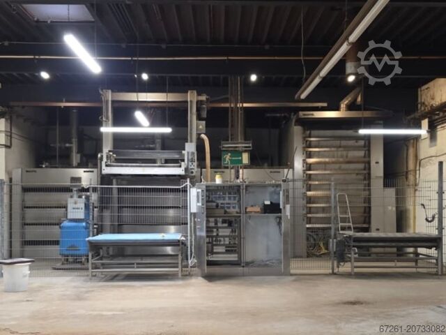 Многоярусная печная установка Wachtel Etagenofenanlage Columbus, Crosta, Lader