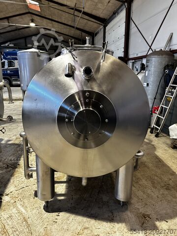 Горизонтальный смесительный бак с двойной рубашкой Limitech Type A3111-1906