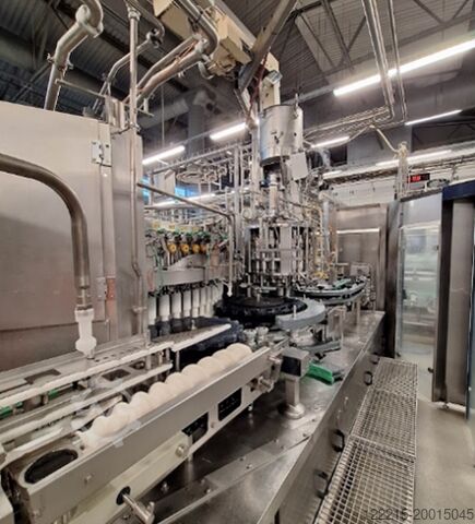 Krones Mecafill VK2V K126-308 машина для наполнения под давлением (1986) Krones Druckfüller