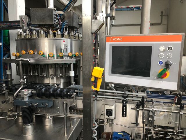 Krones Kosme, Gera, BMS линия розлива для стеклянных бутылок (многоразового использования) (2012) Krones Abfülllinie für Glasflaschen (Mehrweg)