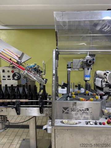 Этикетировочная машина Selena CH Albagnac для самоклеящихся этикеток (2000) Selena Etikettierer für Selbstklebeetiketten