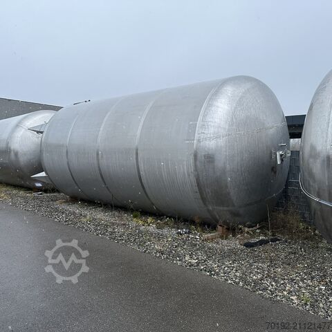 Резервуар под давлением 69 000 литров из нержавеющей стали V2A Gross Apparatebau 9580