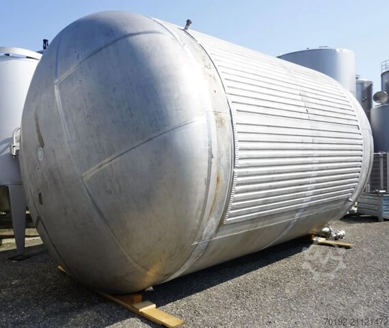 36 400-литровая подогреваемая/охлаждаемая ёмкость высокого давления из нержавеющей стали V2A Ziemann Holvrieka 9619