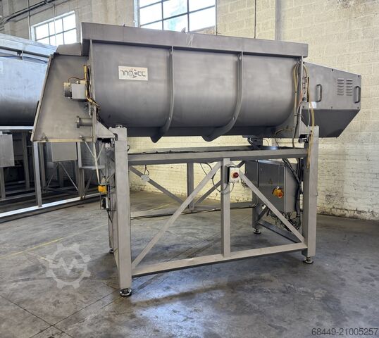 Двухвальный лопастной смеситель, 2 600 л Inotec dubbele peddelmenger 2.600L Type IPM 200