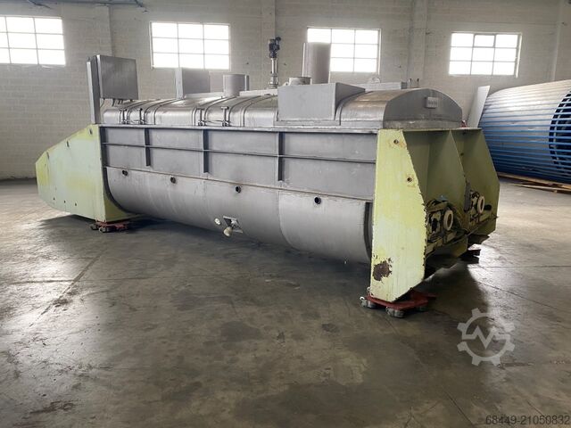 Двухвальный спиральный смеситель 10 000 литров AMF Dubbele lintmenger 10.000 L.