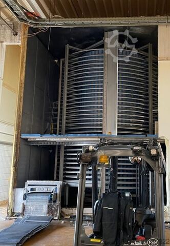 Арктический спиральный морозильник типа SF 6.6-11-32 S Heinen Arctic Spiral Freezer Type SF 6.6-11-32