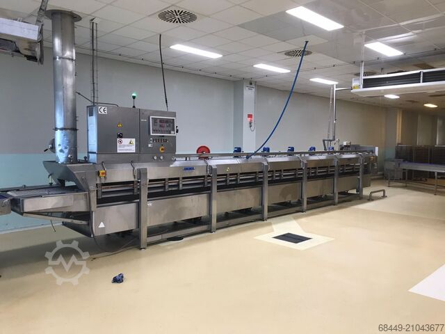 Модель азотного туннеля CES-LT-LIN-9x0.66 CES stikstofvriezer Model CES-LT-LIN-9x0.66