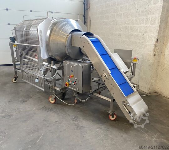 система непрерывного панирования FED Drum Coater, Type Crumb breader