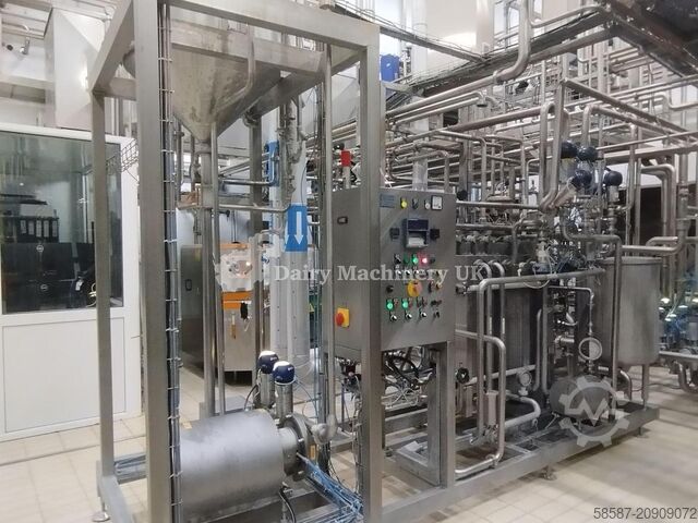 Пастеризатор молока 5000 литров/час с деаэратором FISCHER 5000 Litres