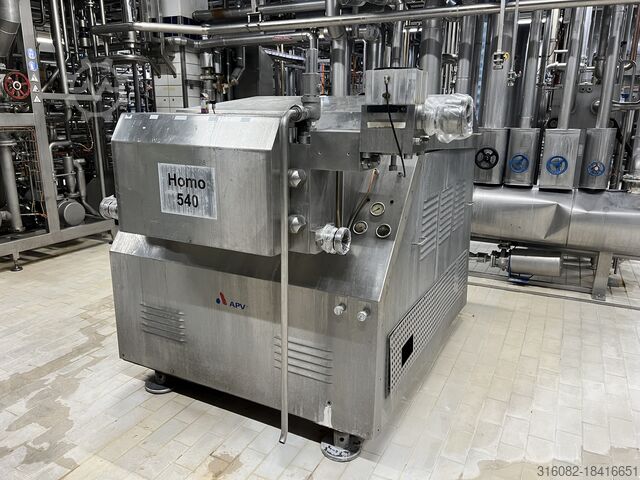 Молоко и молочные продукты APV Gaulin 5812MC 120-2.5 TPS