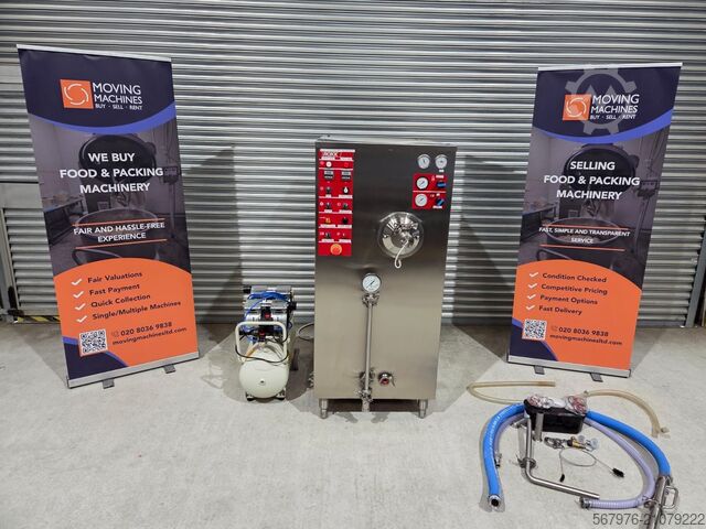 Непрерывная морозильная установка и блок управления Rokk Processing RFE 300 Continuous Freezer & Control