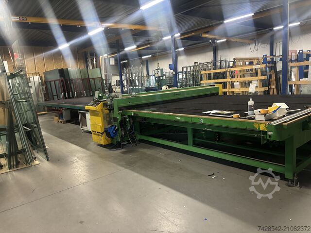 стол для резки стекла и подающий стол Bottero 734 AVL