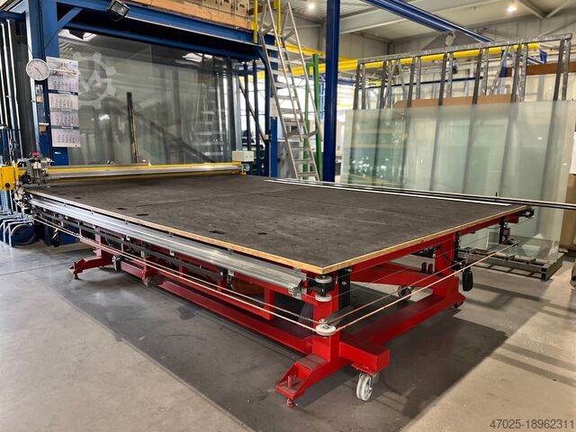 Стол для резки стекла Pannkoke Floatschneidetisch für Geteilte Bandmaße