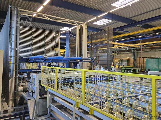 Линия резки листового стекла с подающим устройством Hegla OPTIMAX 6133ES