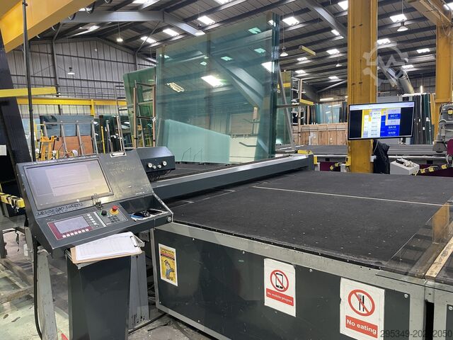 линия фигурной резки листового стекла LISEC baseCUT-37/26 + BASE TABLE BREAK