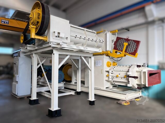 Кирпичный пресс + Ламинировочный стан Bedeschi + Morando Bedeschi SL750 + Morando LV 8/12