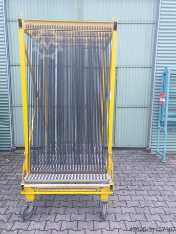 Тележка для вентилятора Fächerwagen Gelb