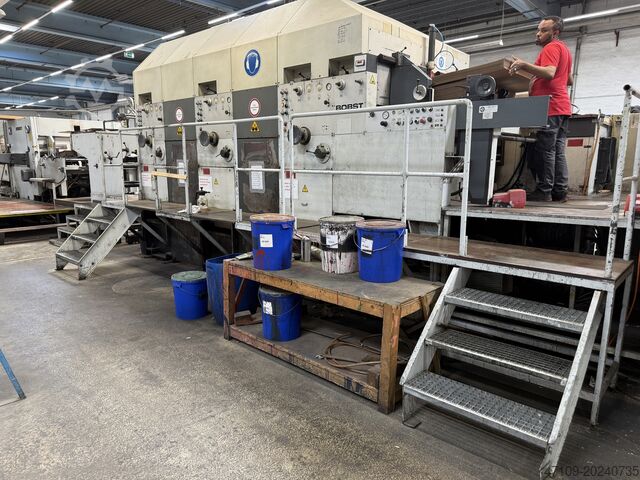Bobst SPO 1600 + 3-цветная флексография Bobst SPO1600 Flexo 3 Color