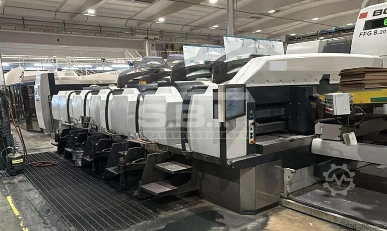 щелерез и гильотина Bobst Expertline 820 FFG